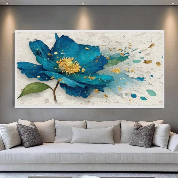 PINTURA EM ABSTRATO COM ARTE ELEGANTE