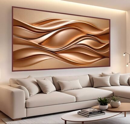 QUADRO EM MODERNA ARTE DE LUXO DECOR