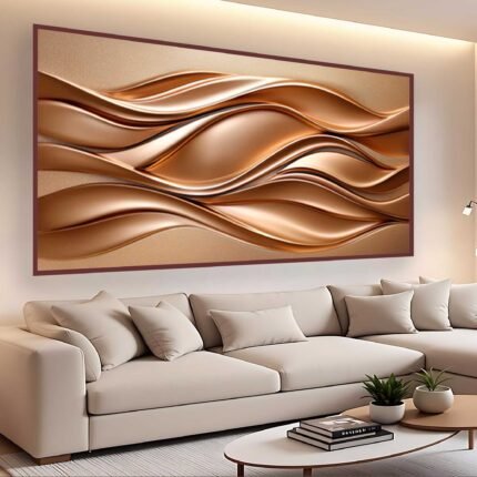 QUADRO EM MODERNA ARTE DE LUXO DECOR