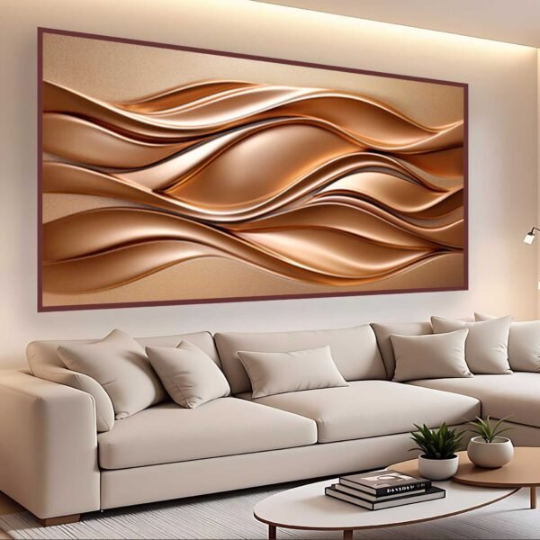 QUADRO EM MODERNA ARTE DE LUXO DECOR