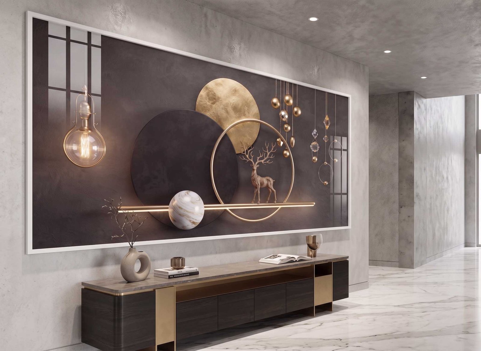 D2 QUADRO DIGITAL ARTE LUXO E ELEGÂNCIA DECOR - Imagem 4