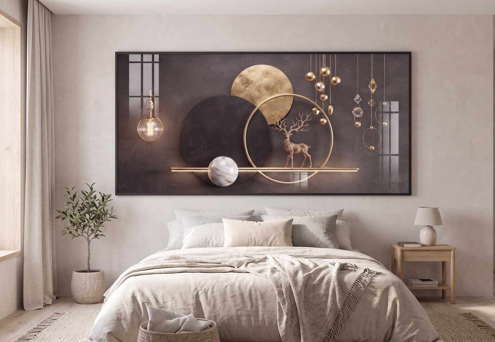D3 QUADRO DIGITAL ARTE LUXO E ELEGÂNCIA DECOR - Imagem 3