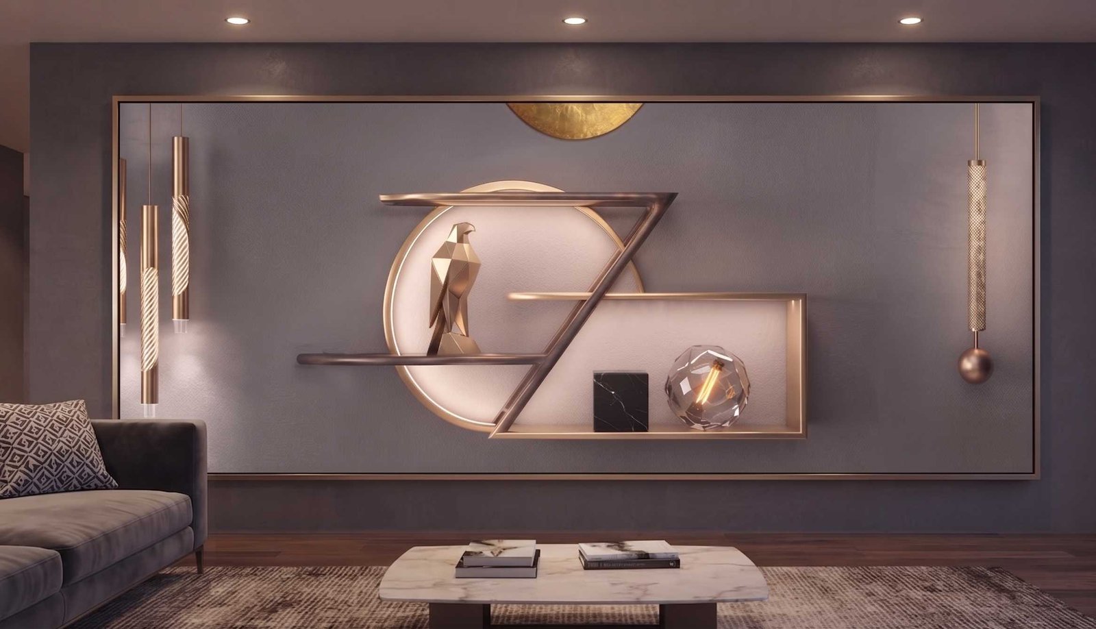 D5 QUADRO ARTE LUXO MODERNO DECOR - Imagem 2