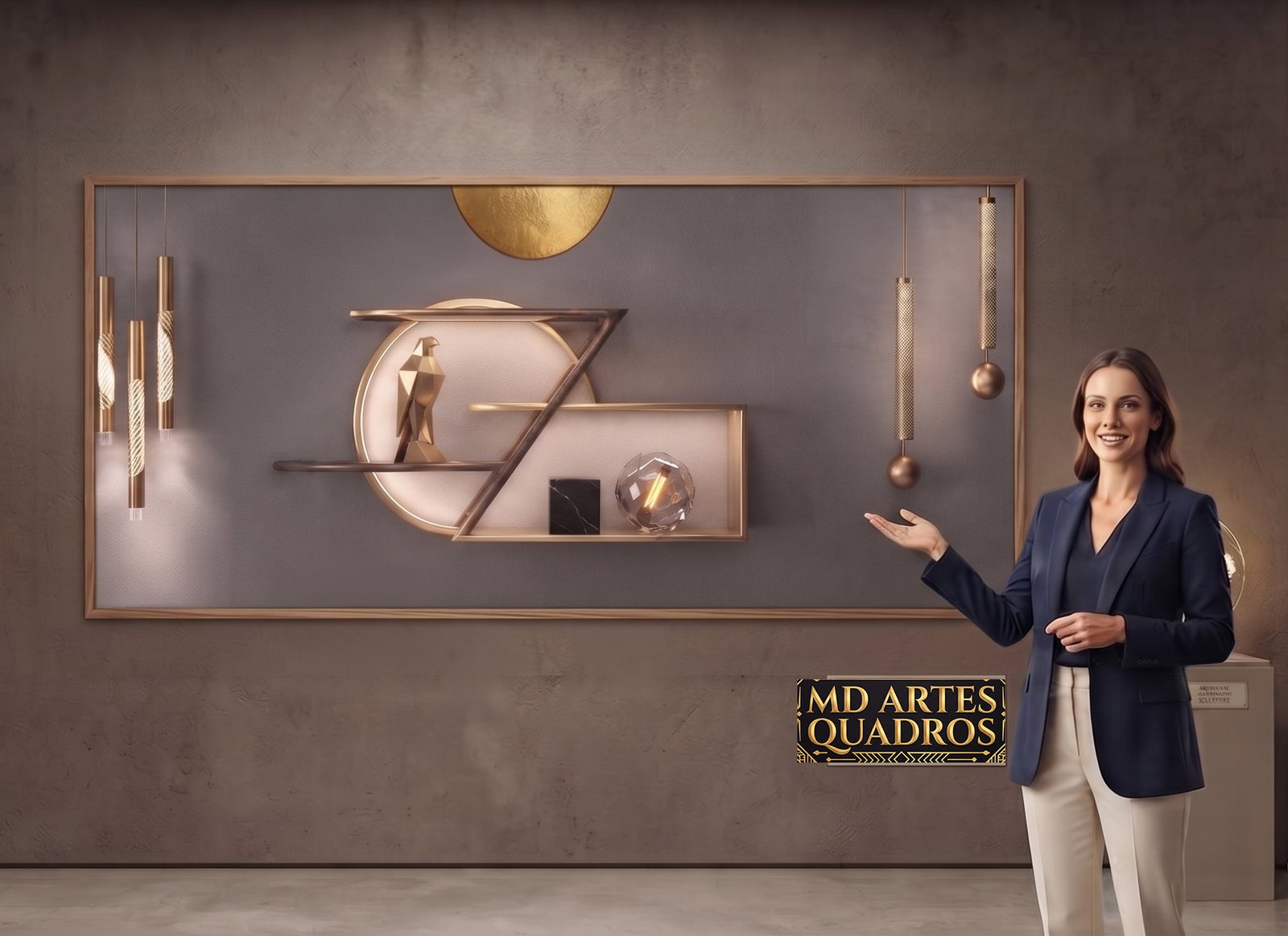 arte QUADRO ARTE LUXO MODERNO DECOR