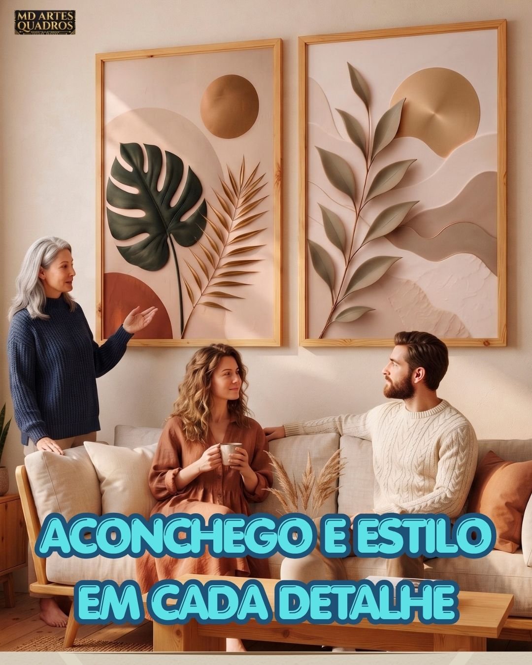 aconchego e estilo