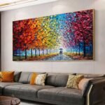 QUADRO UMA BELA PINTURA ABSTRATA