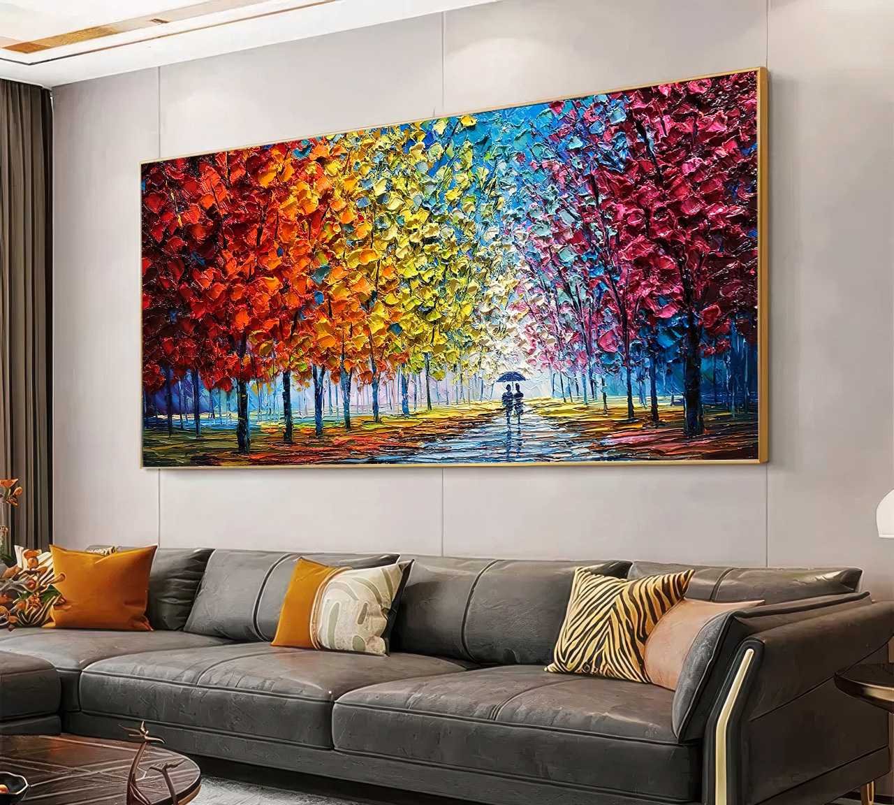 QUADRO UMA BELA PINTURA ABSTRATA