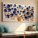 QUADRO ILUSTRAÇÃO ARVORE DECOR