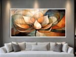QUADRO EM BELA ILUSTRAÇÃO MODERNA DECOR - Imagem 5