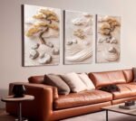 CONJUNTO ARTE ABSTRATA MODERNA 3D - Imagem 4