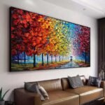 QUADRO UMA BELA PINTURA ABSTRATA - Imagem 5