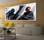 QUADRO EM PINTURA ARTE ABSTRATA MODERNA - Imagem 5