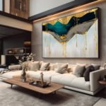 ABSTRATO DECORATIVO DESIGNER MODERNO - Imagem 3