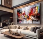 QUADRO ABSTRATO SURREAL - Imagem 3
