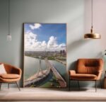 QUADRO PONTE DO PINA EM VERTICAL - Imagem 4