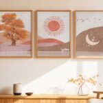 CONJUNTO ILUSTRAÇÃO A PAISAGEM DECOR