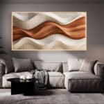 QUADRO EM MODERNA ARTE ABSTRATA DECOR