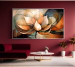 QUADRO EM BELA ILUSTRAÇÃO MODERNA DECOR - Imagem 2