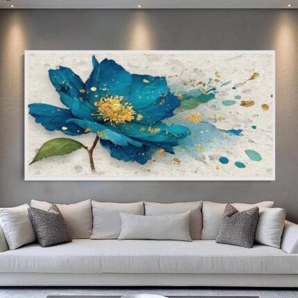PINTURA EM ABSTRATO COM ARTE ELEGANTE