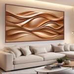 QUADRO EM MODERNA ARTE DE LUXO DECOR
