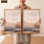 BELOS KITS EM PAISAGEM  ABSTRATA MODERNA