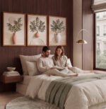 CONJUNTO JARROS COM FLORES ABSTRATAS - Imagem 5