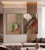 KIT DE QUADRO EM FLORAIS MODERNOS DECOR - Imagem 5