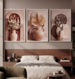 CONJUNTO ARTIGOGOS FLORAIS BOHO DECOR - Imagem 4