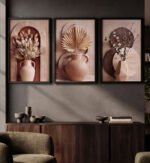 CONJUNTO ARTIGOGOS FLORAIS BOHO DECOR - Imagem 3