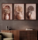 CONJUNTO ARTIGOGOS FLORAIS BOHO DECOR - Imagem 2