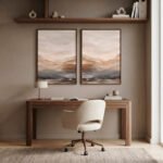 BELOS KITS EM PAISAGEM  ABSTRATA MODERNA - Imagem 3