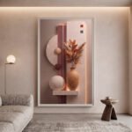 QUADRO EM BELA ARTE ARTIGOS DECOR VERTICAL - Imagem 2
