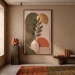 QUADRO COM JARRO FLORAL ABSTRATO DECOR - Imagem 2