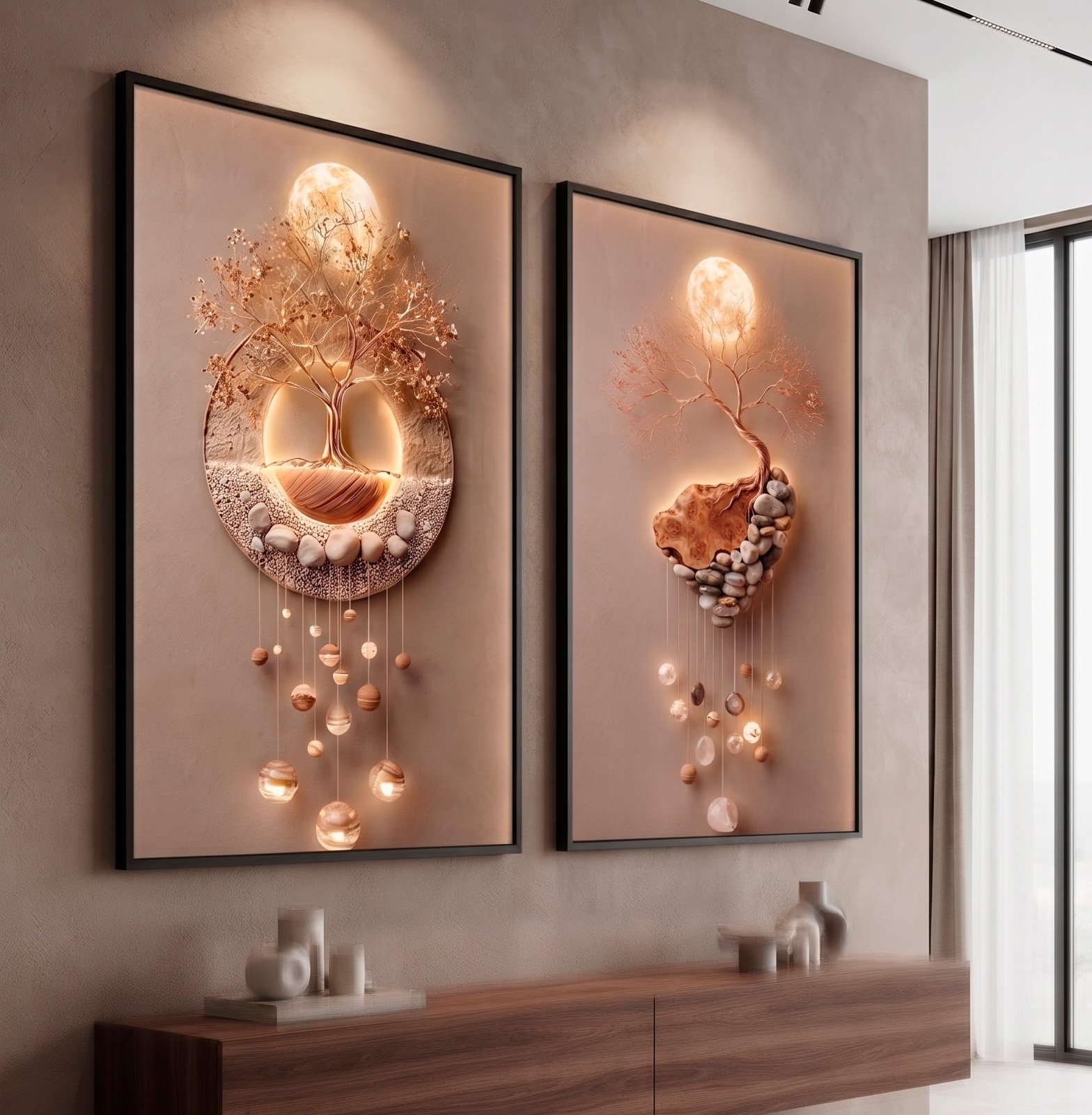 D5 KIT ARTE ILUSTRAÇÃO DECOR MODERNO - Imagem 1