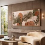 QUADRO MODERNO FLORAL ARTE DECOR