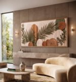 QUADRO MODERNO FLORAL ARTE DECOR