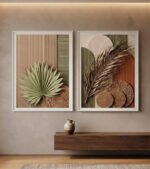 KIT DE QUADRO EM FLORAIS MODERNOS DECOR - Imagem 2
